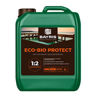 "Эко Биозащита" для древесины. "Eco-Bio Protect" Concentrat 1:2.