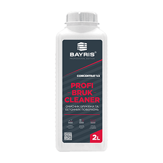 Очиститель брусчатки и бетонных поверхностей "Profi Bruk Cleaner". Concentrat 1:3