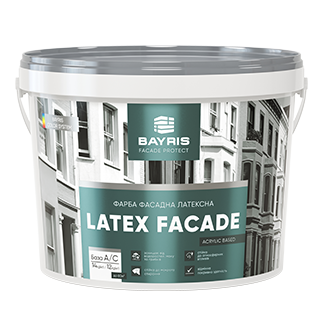 Фарба фасадна "Latex Facade" (Acrylic based) База A/C