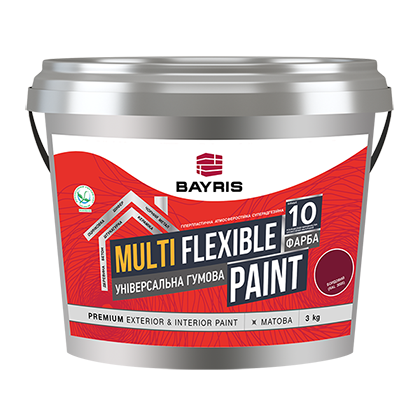 Универсальная резиновая краска “Multi Flexible Paint”. База A/C