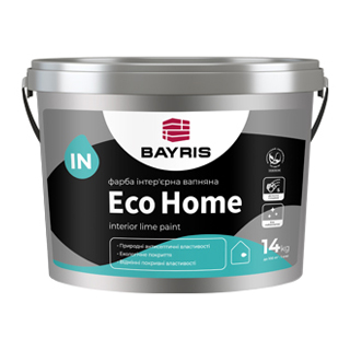 Краска интерьерная известковая "Eco Home".